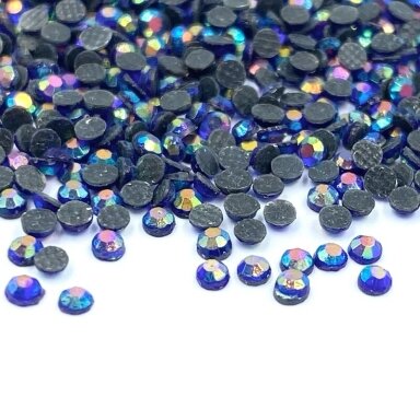 SS3 (1,4-1,5mm) chameleono sp. hotfix stiklo kristalai, ±720vnt.