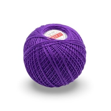 Violetinės sp. Ariadna Kaja 15 nėrimo siūlai, 30g