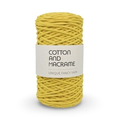 Geltonos sp. macrame virvė, ±150m Geltonos sp. macrame virvė, ±150m