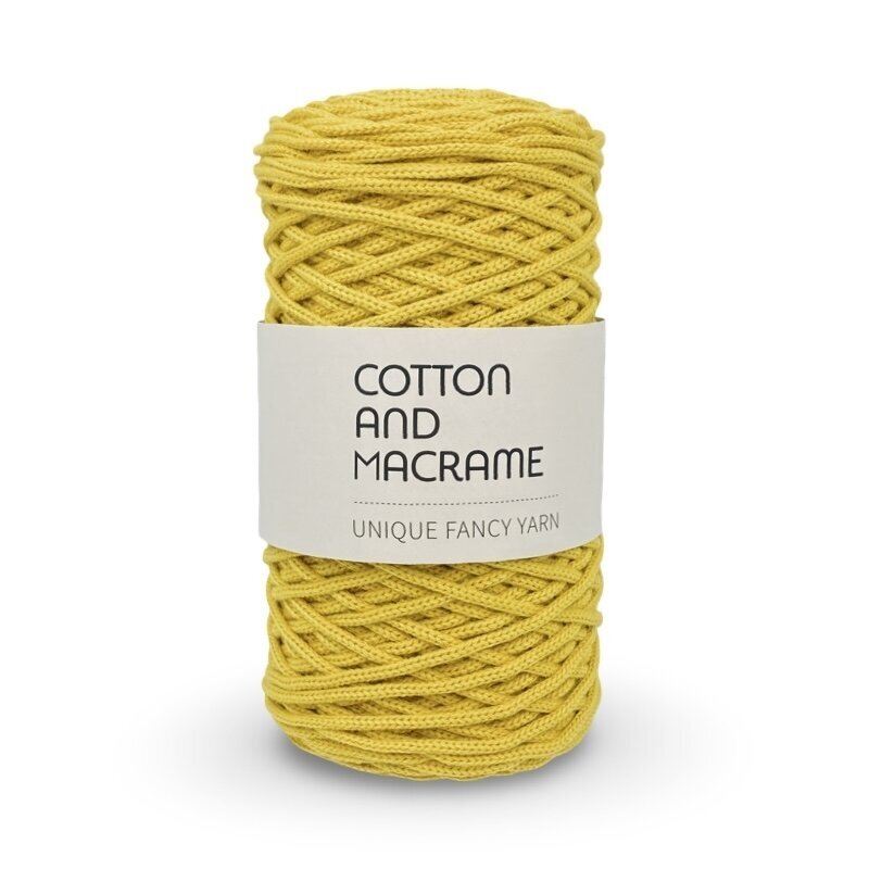 Geltonos sp. macrame virvė, ±150m
